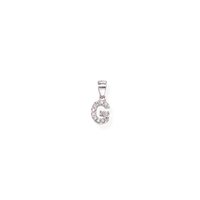 Charm Amen Donna Letterami in Argento Zirconia L-G - L-G